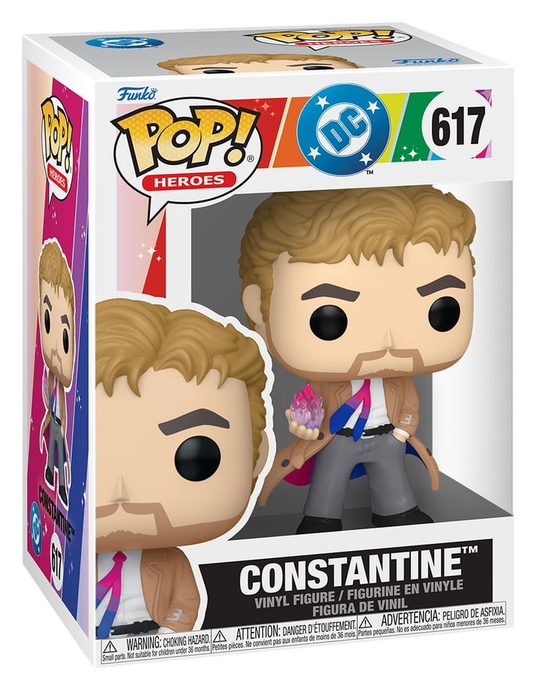 DC Pride 2026 POP! Heroes Vinyl Figur Constantine 9 cm