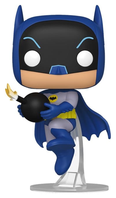 Batman 66 POP! Heroes Vinyl Figur Batman with Bomb 9 cm