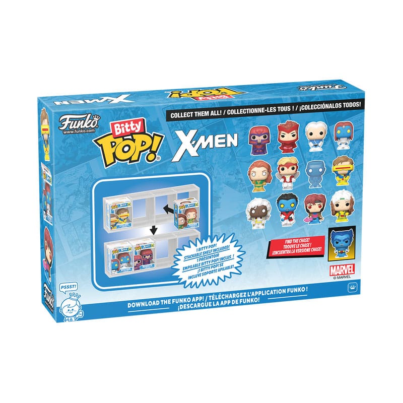 X-Men Bitty POP! Vinyl Figuren 4er-Pack Gambit 2,5 cm