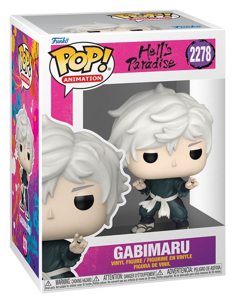 Hell's Paradise: Jigokuraku POP! Animation Vinyl Figur Gabimaru 9 cm