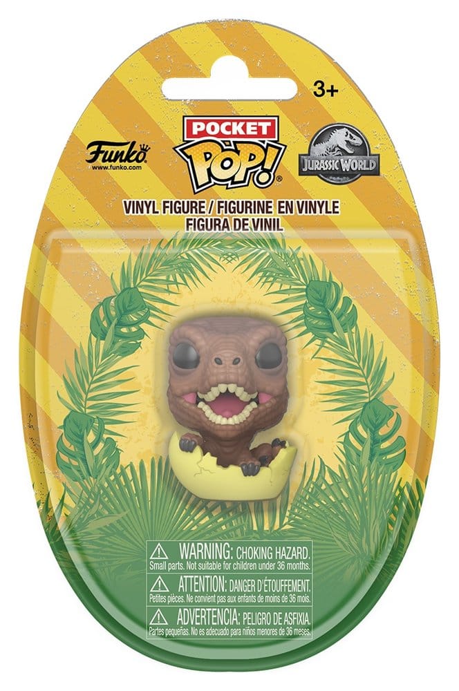 Jurassic World Pocket POP! Egg Vinyl Figuren 2 cm Display (16)