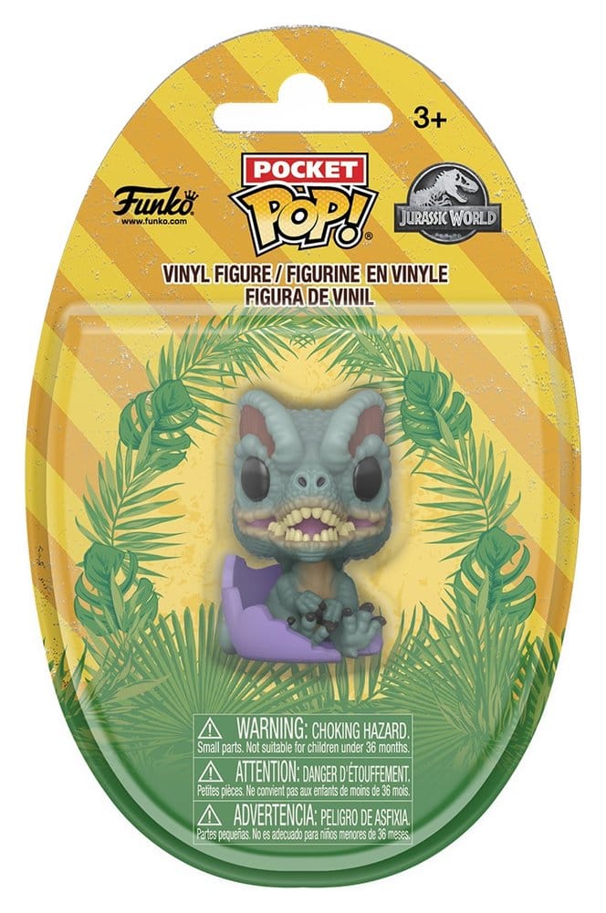 Jurassic World Pocket POP! Egg Vinyl Figuren 2 cm Display (16)