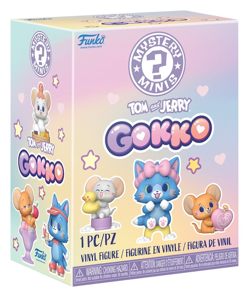 Tom & Jerry Gokko Mystery Minis Minifiguren 5 cm Display (12)