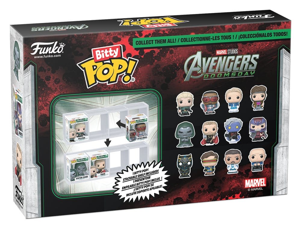 Avengers: Doomsday Bitty POP! Vinyl Figuren 4er-Pack Series 3 2,5 cm