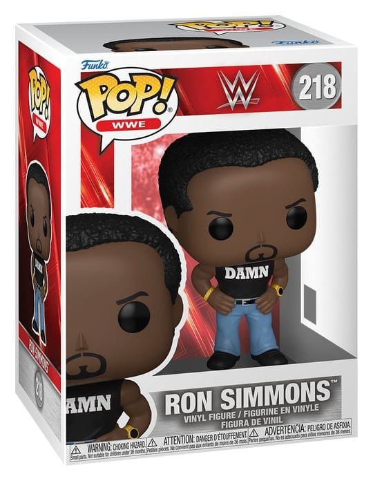 WWE POP! Vinyl Figur Ron Simmons 9 cm