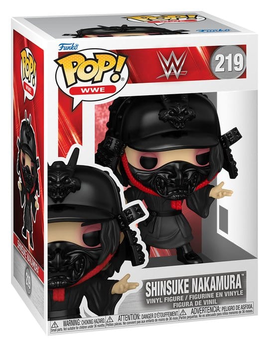 WWE POP! Vinyl Figuren Shinsuke Nakamura w/Chase 9 cm Sortiment (6)
