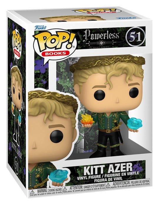 Powerless POP! Books Vinyl Figur Kitt Azer 9 cm