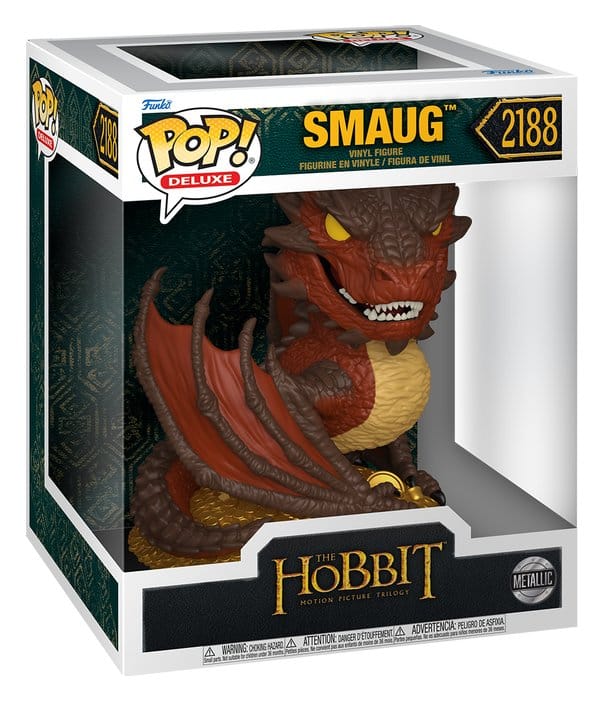 Der Hobbit POP! Deluxe Vinyl Figur Smaug (MT) 9 cm