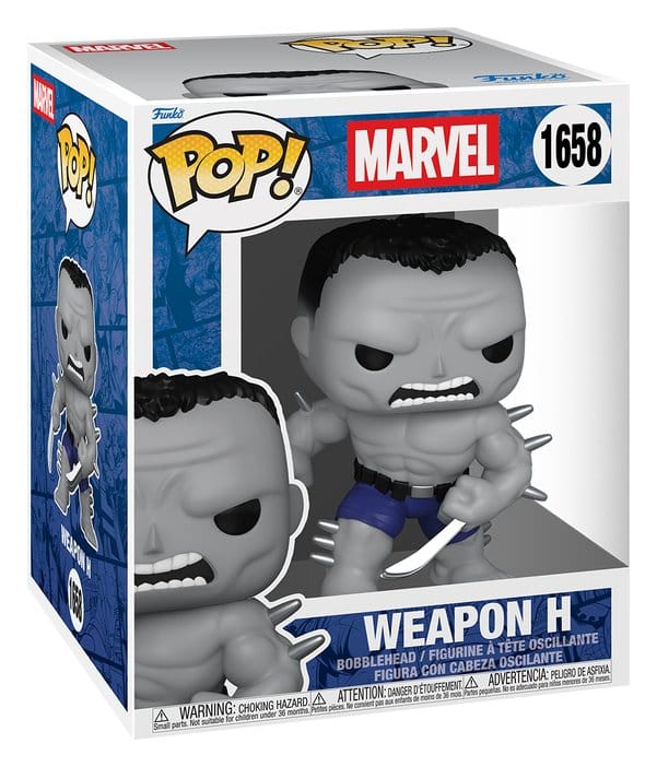 Weapon X Program Super Sized POP! Animation Vinyl Figur Weapon H 15 cm