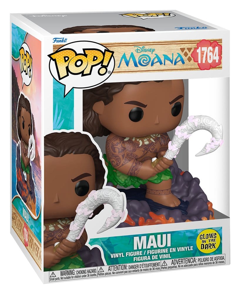 Vaiana POP! Premium Vinyl Figur Maui (GW) 9 cm