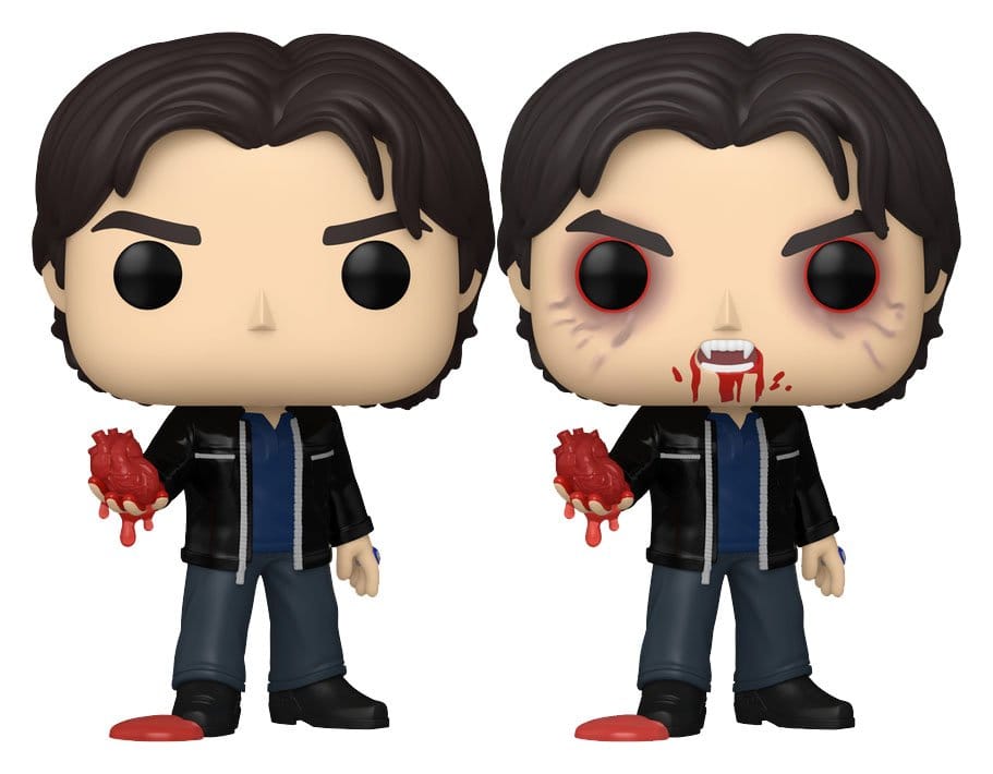 Vampire Diaries POP! Animation Vinyl Figuren Damon w/Chase 9 cm Sortiment (6)