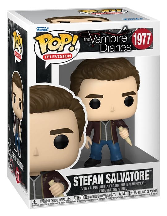 Vampire Diaries POP! Animation Vinyl Figuren Stefan w/Chase 9 cm Sortiment (6)