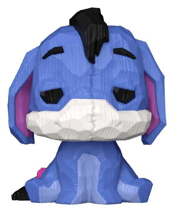 Winnie the Pooh POP! Animation Vinyl Figur Eeyore (Whittled) 9 cm