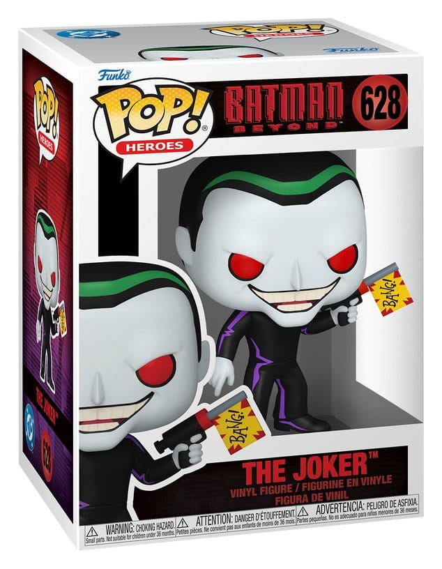 Batman Beyond: Return of the Joker POP! Heroes Vinyl Figur Joker w/gun 9 cm