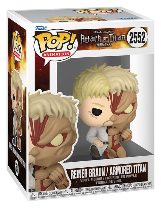 Attack on Titan POP! Animation Vinyl Figur Split- Armor Titan 9 cm
