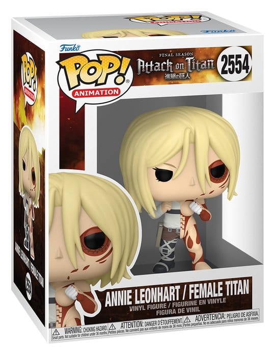 Attack on Titan POP! Animation Vinyl Figur Split- Female Titan 9 cm