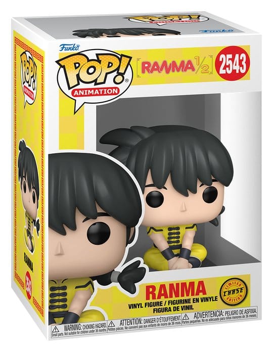 Ranma 1/2 POP! Animatiion Vinyl Figuren Ranma w/Chase 9 cm Sortiment (6)