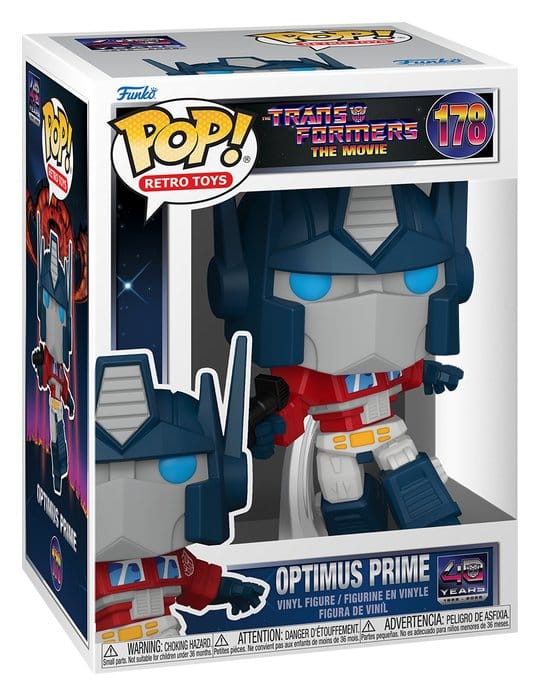 Transformers POP! Retro Toys Vinyl Figur Optimus Prime 9 cm