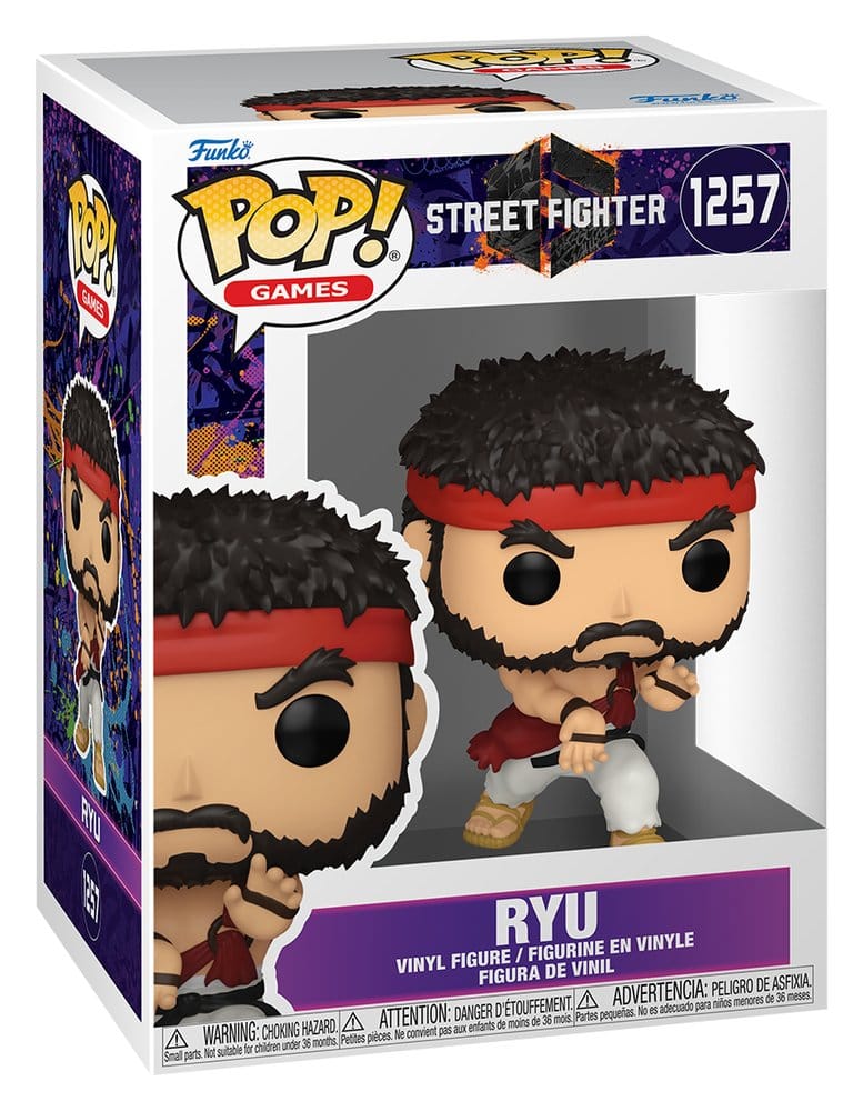 Street Fighter 6 POP! Games Vinyl Figur Ryu 9 cm