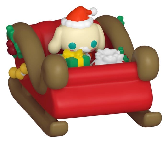 Hello Kitty Bitty POP! Rides Vinyl Figur Holiday- Sleigh with CMRL 2 cm