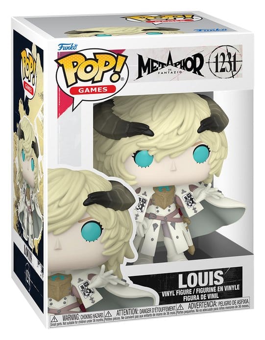 Metaphor: ReFantazio POP! Games Vinyl Figur Louis Guiabern 9 cm