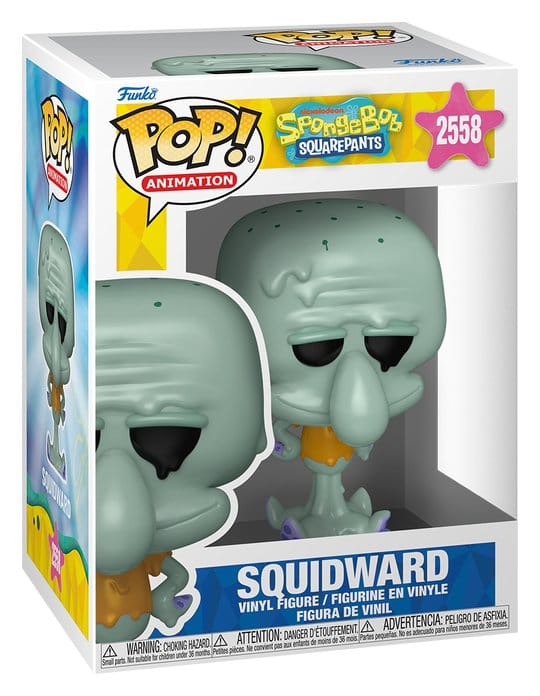SpongeBob POP! Animation Vinyl Figur Squidward 9 cm