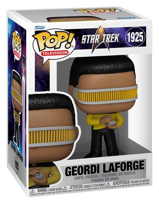 Star Trek TNG POP! Television Vinyl Figur Geordi La Forge 9 cm