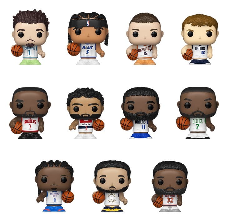 NBA Bitty POP! Single Vinyl Figuren Display (24) PDQ 2,5 cm