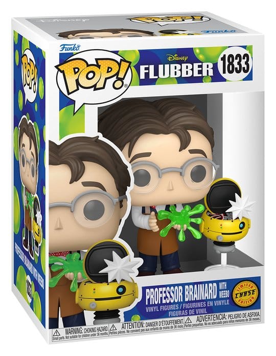 Flubber POP! Animation Vinyl Figuren Professor w/Weebo w/Chase 9 cm Sortiment (6)