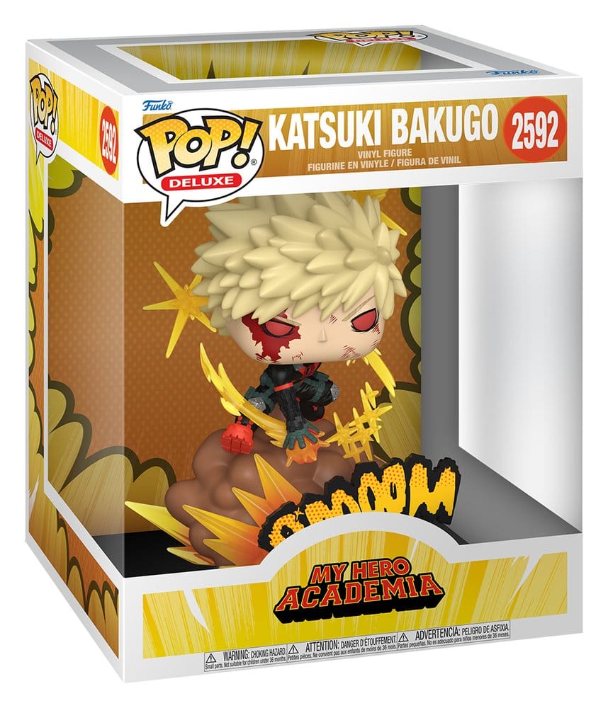 My Heo Academia POP! Deluxe Vinyl Figur Bakugo w/CH(GW) 9 cm