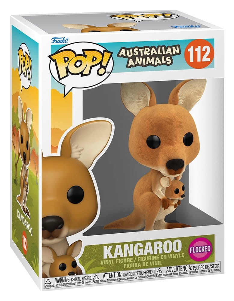 Australian Animals POP! Vinyl Figur Kangaroo (FL) 9 cm