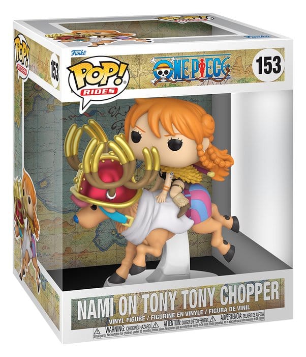 One Piece POP! Rides Deluxe Vinyl Figur Nami & Chopper 15 cm