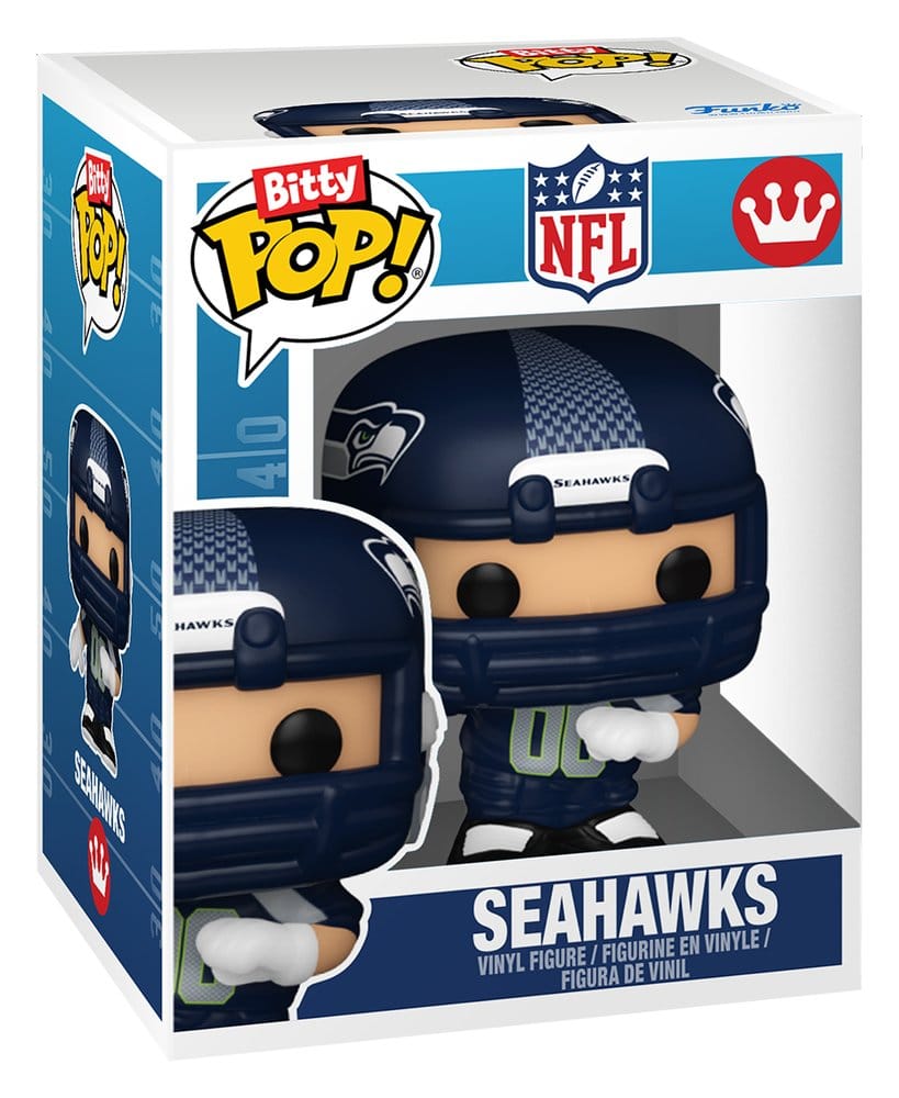NFL Bitty POP! Helmets Vinyl Figuren NFC Series 1 Sortiment (12)