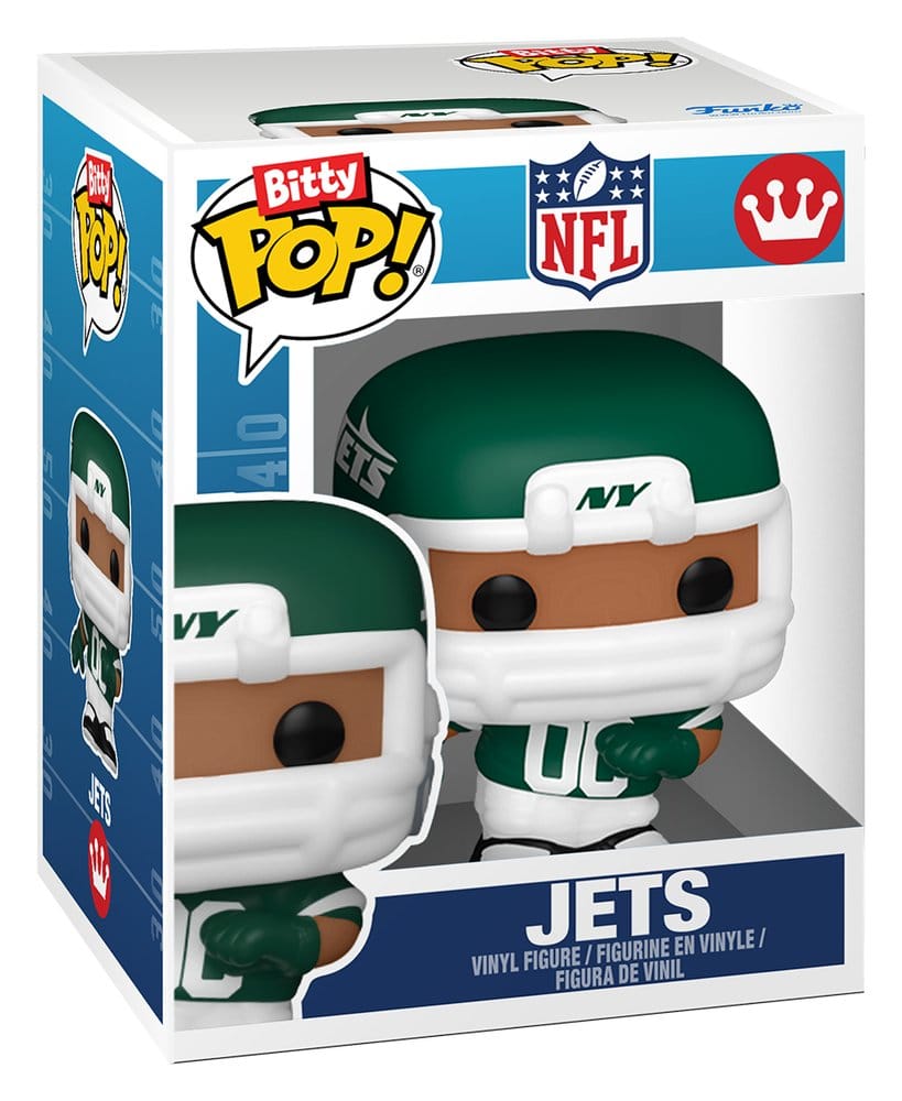 NFL Bitty POP! Helmets Vinyl Figuren AFC Series 1 Sortiment (12)