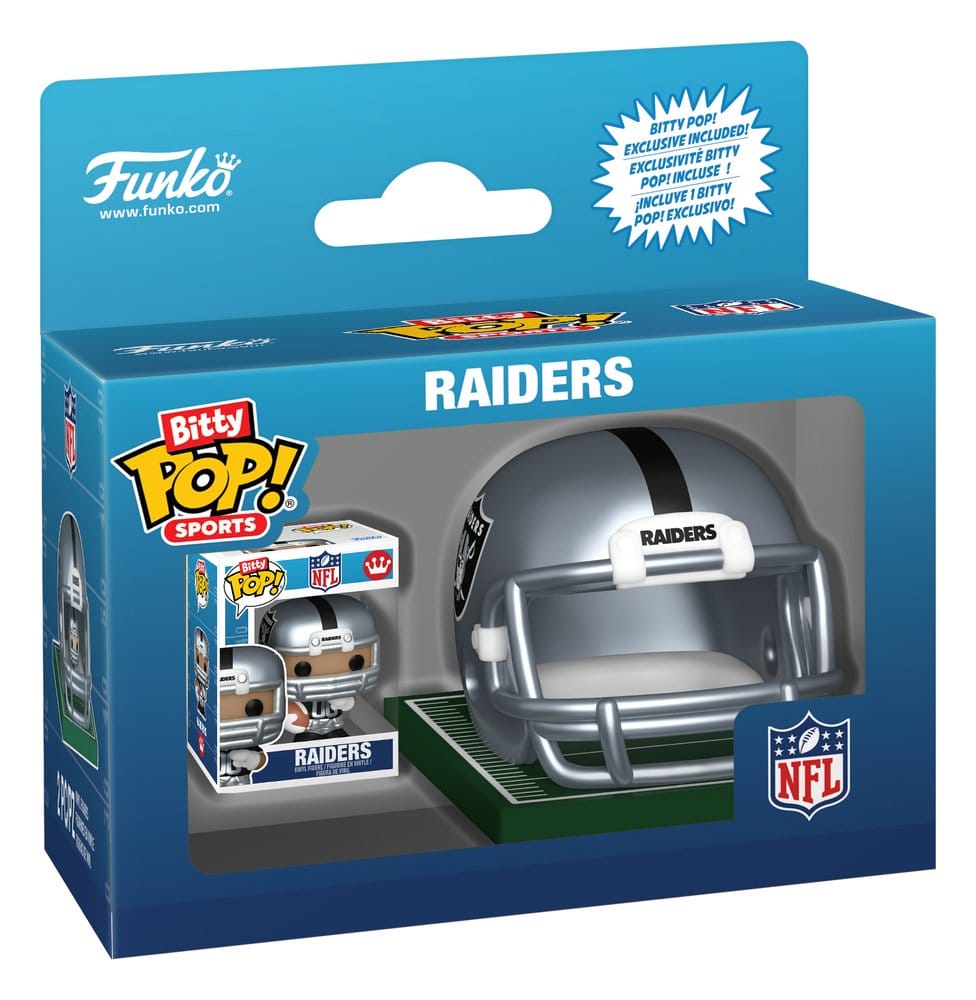 NFL Bitty POP! Helmets Vinyl Figuren AFC Series 1 Sortiment (12)