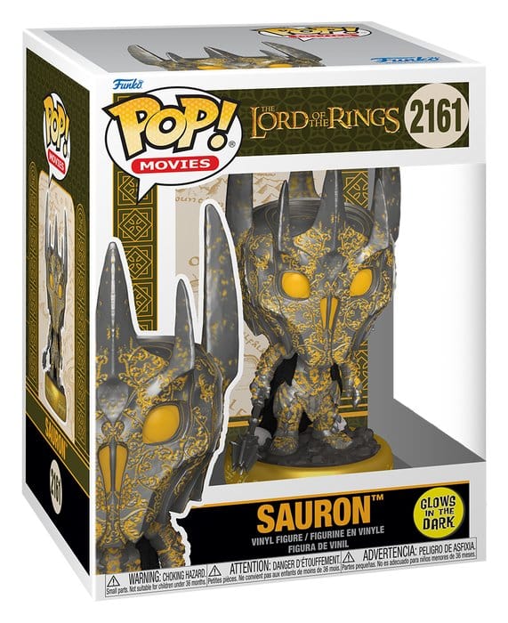 Der Herr der Ringe POP! Premium Vinyl Figur Sauron w/Weapon (GW) 9 cm