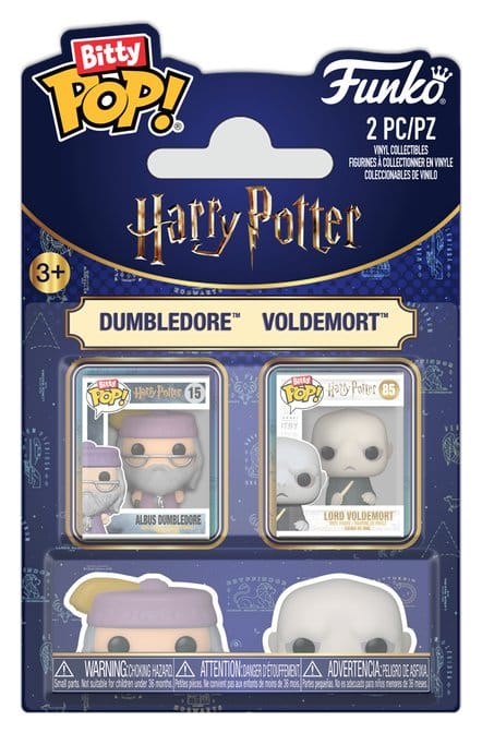 Harry Potter Bitty POP! Vinyl Figuren 2er-Pack Dumbledore/Voldemort 2 cm