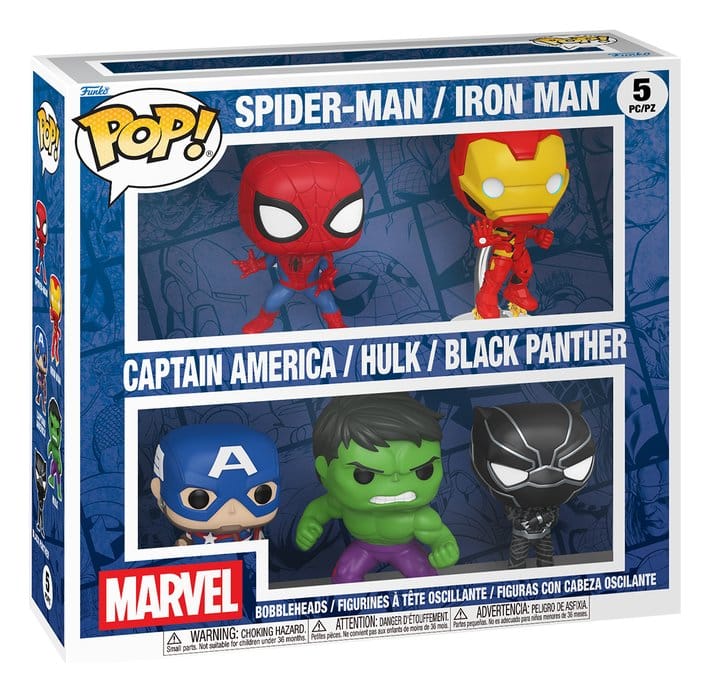 Marvel POP! Vinyl Figuren 5er-Pack Bundle 9 cm