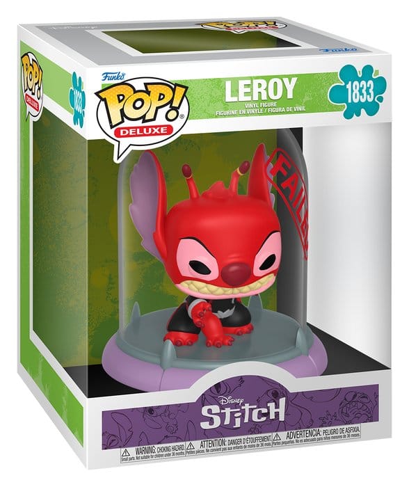 Lilo & Stitch POP! Deluxe Vinyl Figur Leroy 15 cm