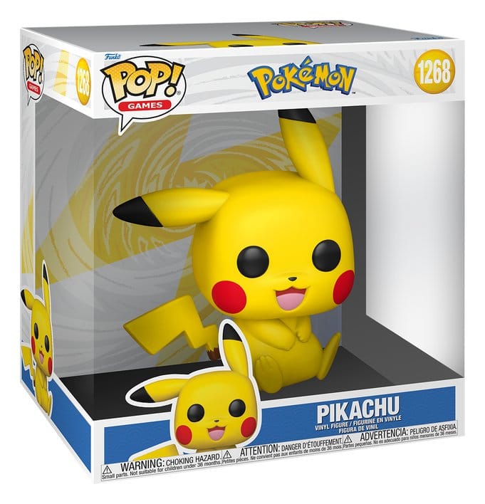 Pokémon Super Sized Jumbo POP! Vinyl Figur Pikachu 25 cm
