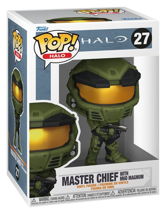 Halo 25th Anniversary POP! Games Vinyl Figur Master Chief 9 cm