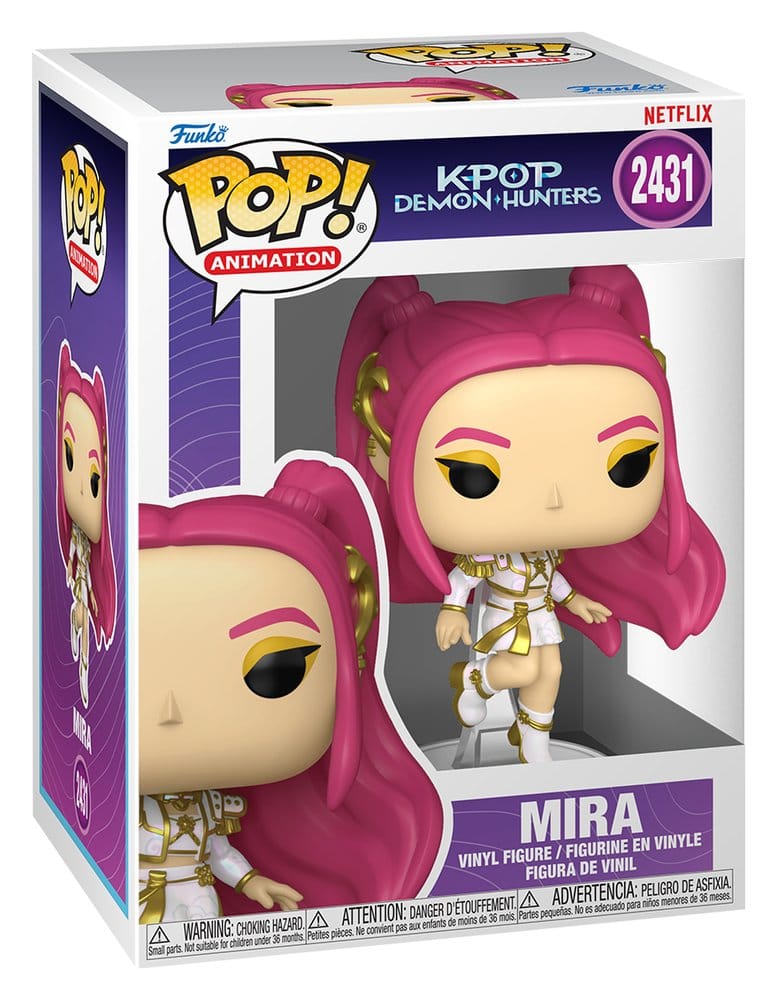 KPop Demon Hunters POP! Animation Vinyl Figur Mira 9 cm