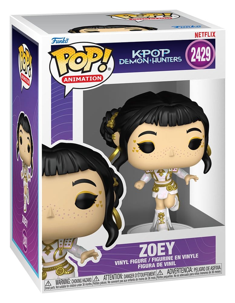KPop Demon Hunters POP! Animation Vinyl Figur Zoey 9 cm