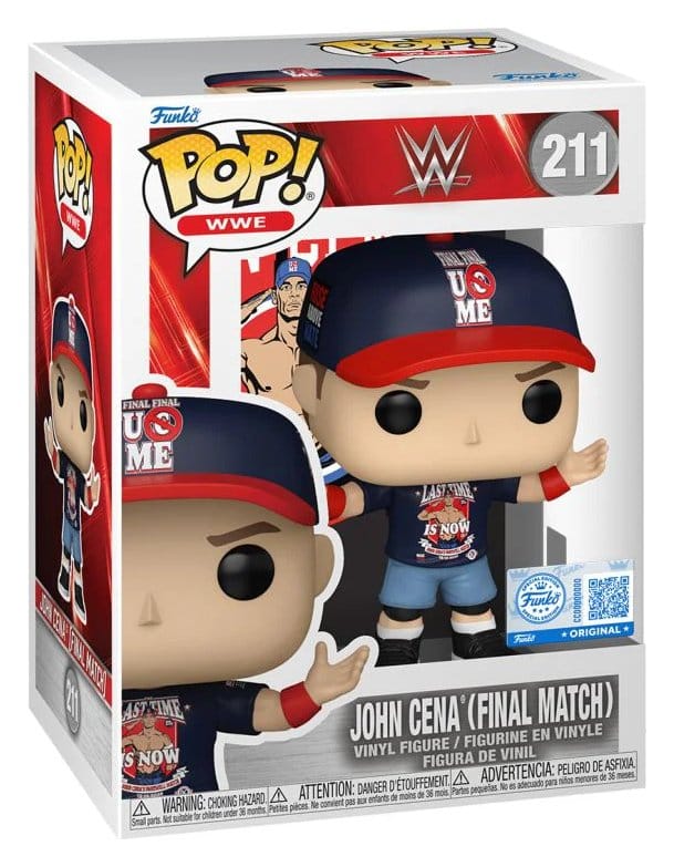 WWE POP! Vinyl Figur John Cena (Final Match) 9 cm