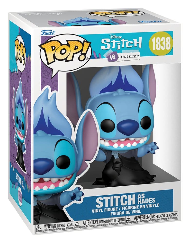 Lilo & Stitch POP! Disney Vinyl Figur Stitch as Hades 9 cm