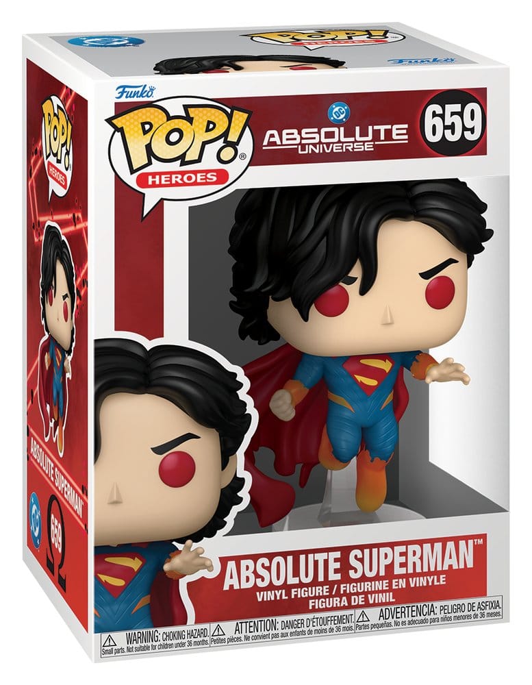 DC Comics POP! Comics Vinyl Figur Absolute Superman with Chase 9 cm Sortiment (6)