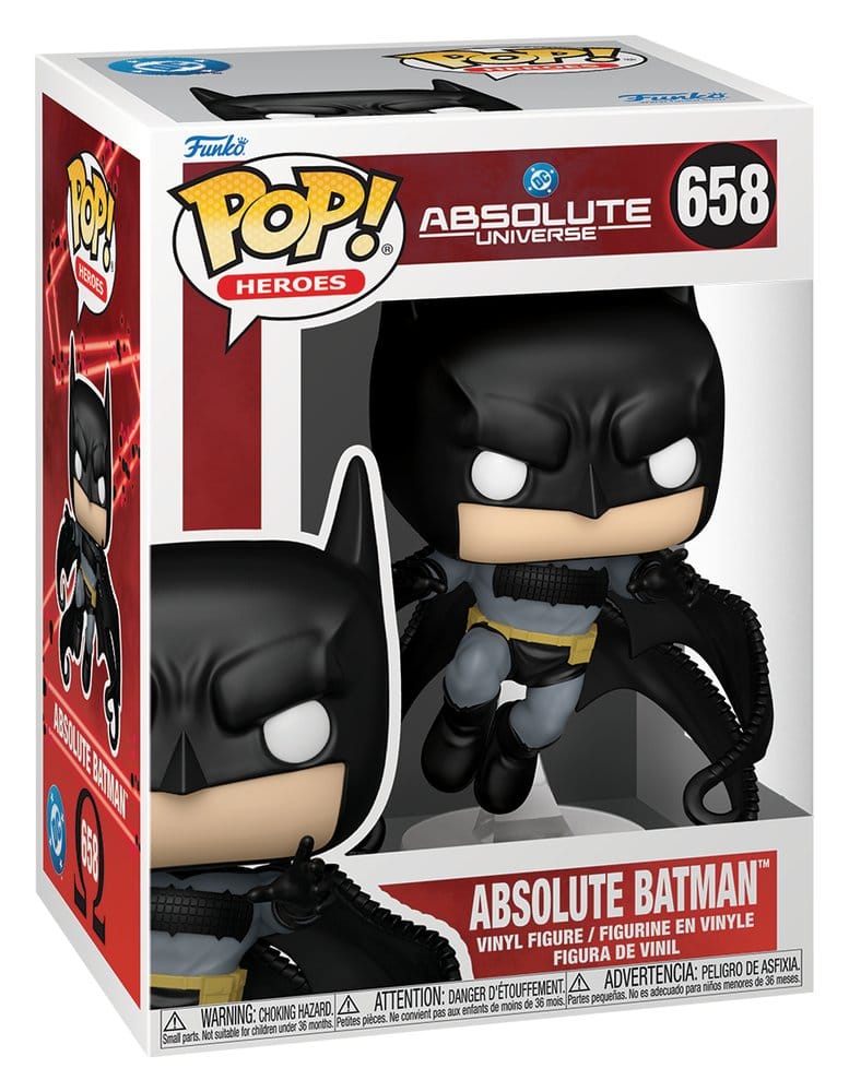 DC Comics POP! Comics Vinyl Figur Absolute Batman with Chase 9 cm Sortiment (6)