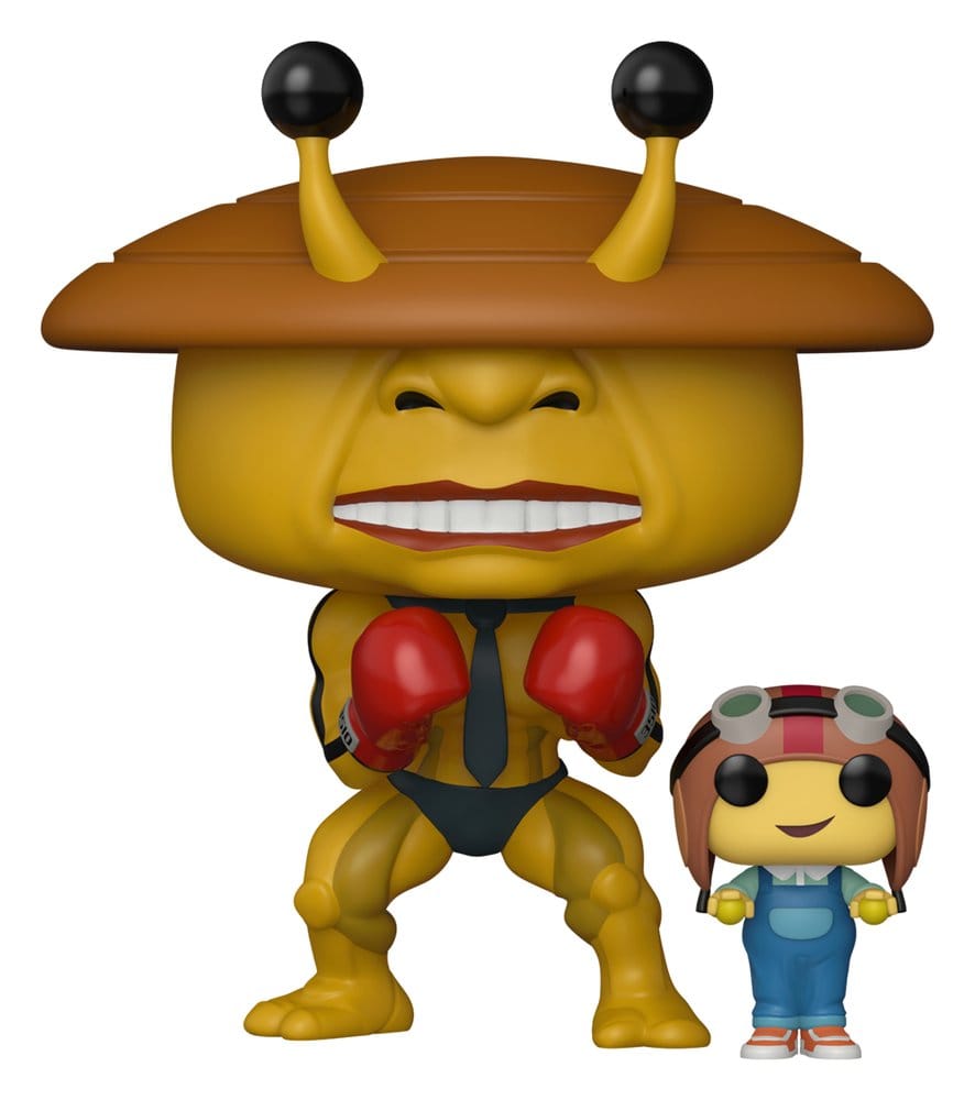 Dandadan POP! & Buddy Vinyl Figur Mr. Mantis & Chiquitita 9 cm
