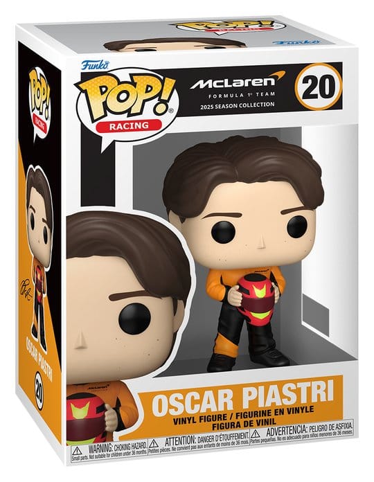 Formular 1 POP! Racing Vinyl Figur McLaren- Oscar Piastri 9 cm