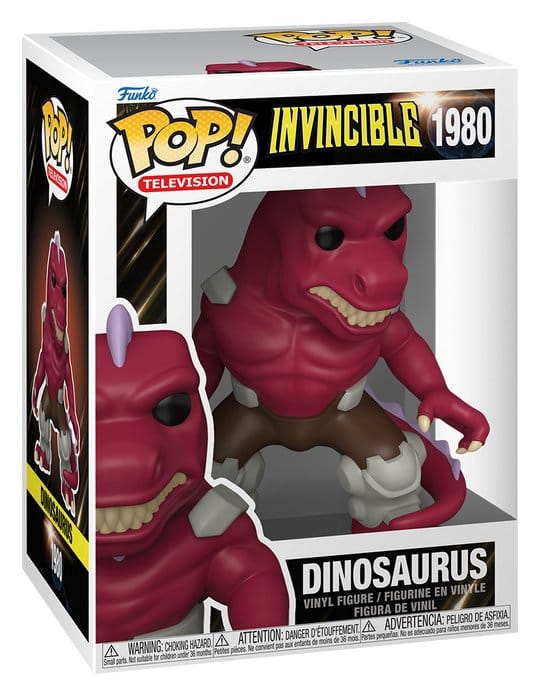 Invincible POP! TV Vinyl Figur Dinosaurus 9 cm